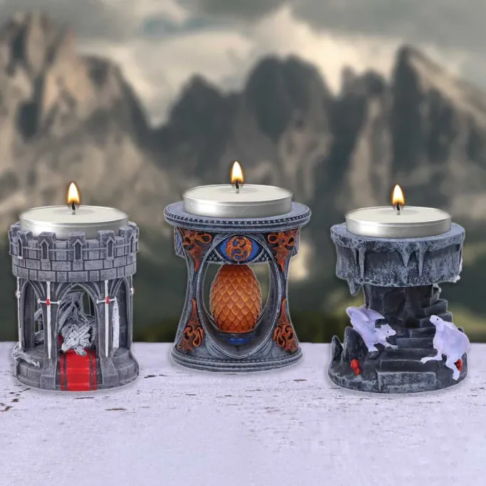 Nemesis Now Anne Stokes Dragon Mage Tea Light