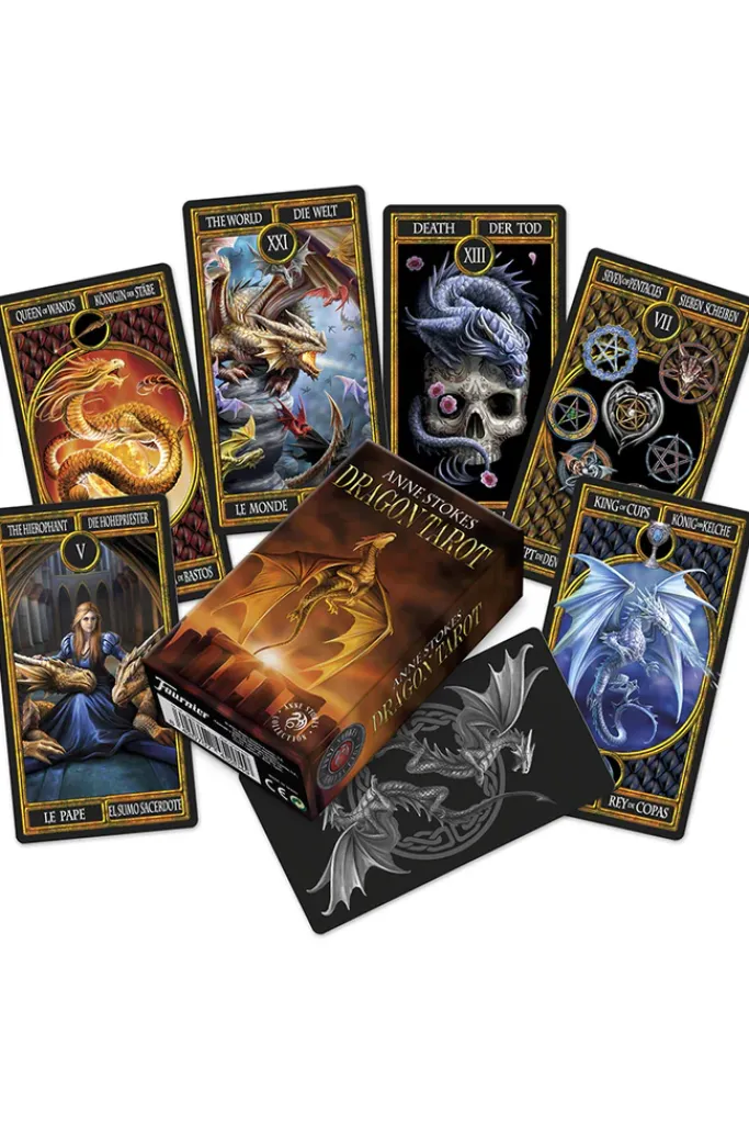 Nemesis Now Anne Stokes Dragon Tarot Cards