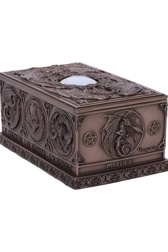 Nemesis Now Anne Stokes Dragons of the Sabbats Tarot Box