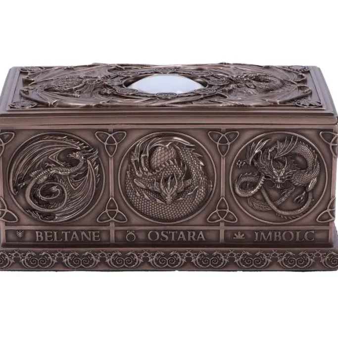 Nemesis Now Anne Stokes Dragons of the Sabbats Tarot Box