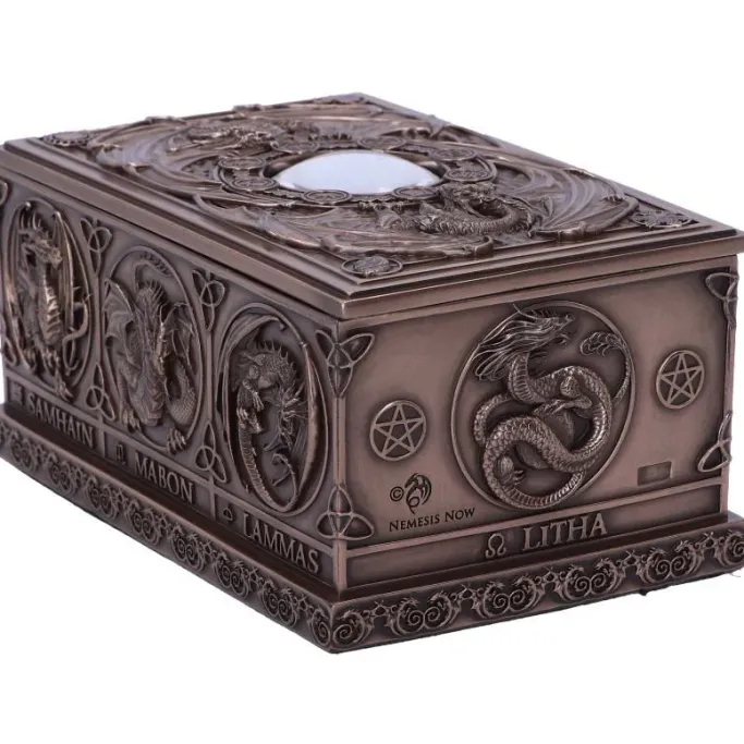 Nemesis Now Anne Stokes Dragons of the Sabbats Tarot Box