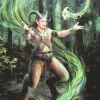 Something Different Anne Stokes Earth Element Wizard Picture