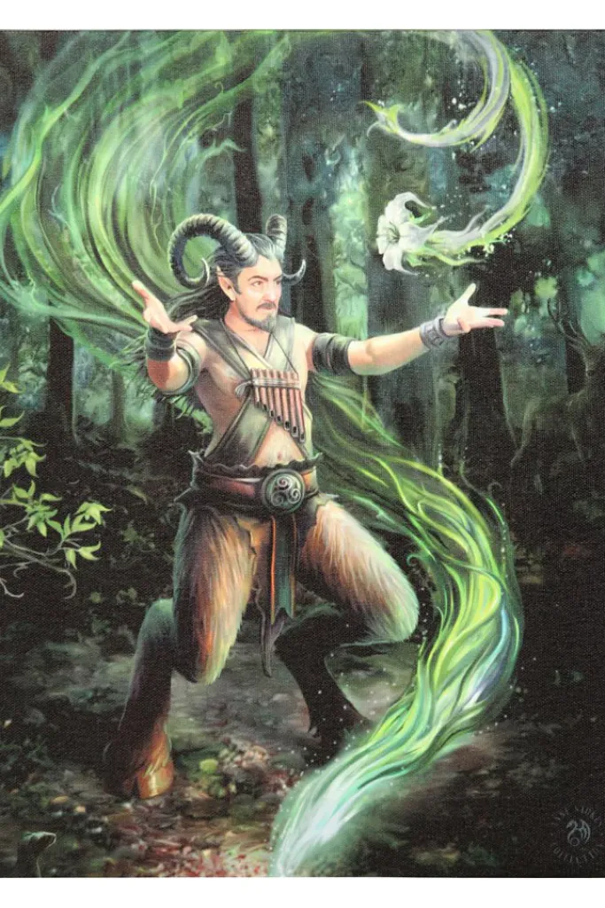 Something Different Anne Stokes Earth Element Wizard Picture