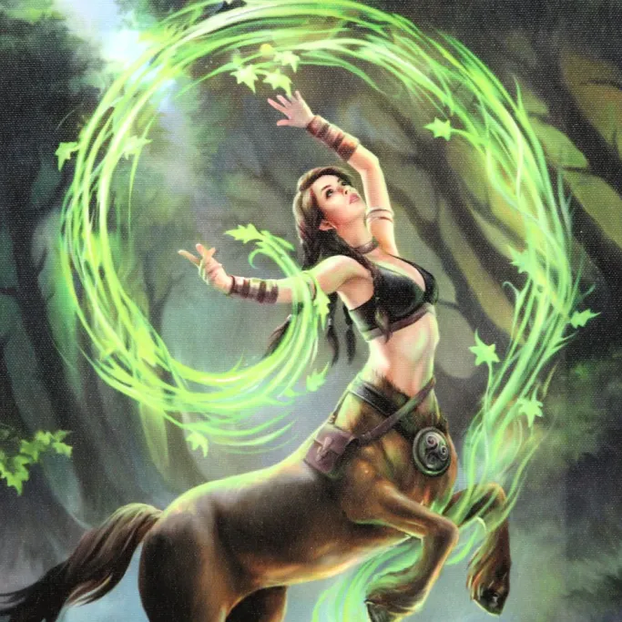 Something Different Anne Stokes Earth Element Sorceress Picture