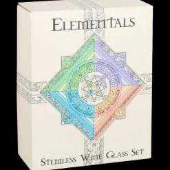 Something Different Anne Stokes Elemental Stemless Wine Glasses