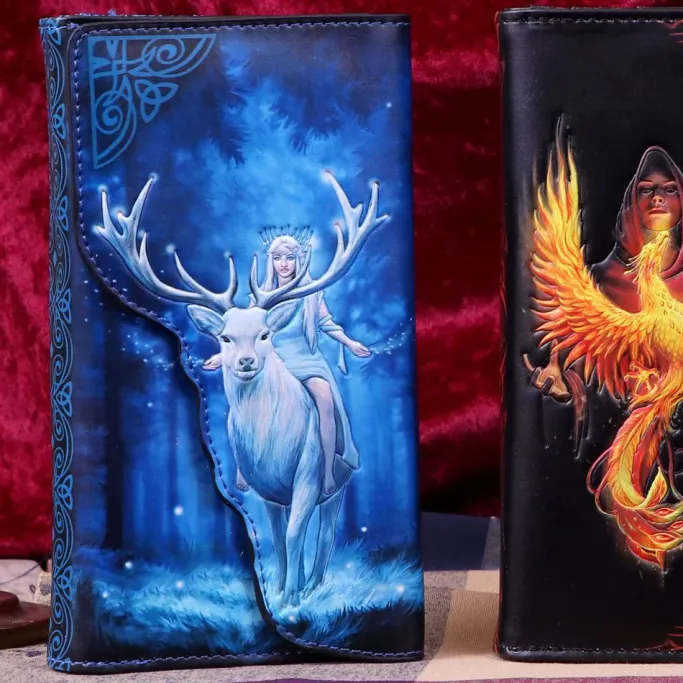 Nemesis Now Anne Stokes Fantasy Forest Embossed Purse