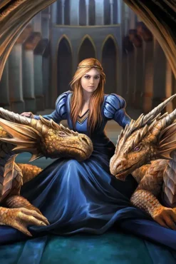 Eastgate Anne Stokes Fierce Loyalty Dragon Card