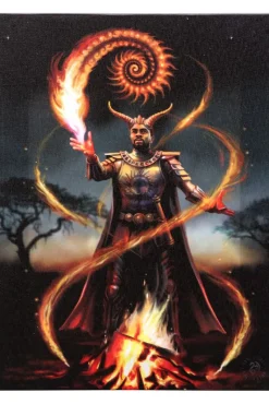 Something Different Anne Stokes Fire Element Wizard Picture