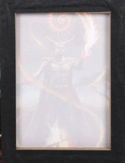 Something Different Anne Stokes Fire Element Wizard Picture