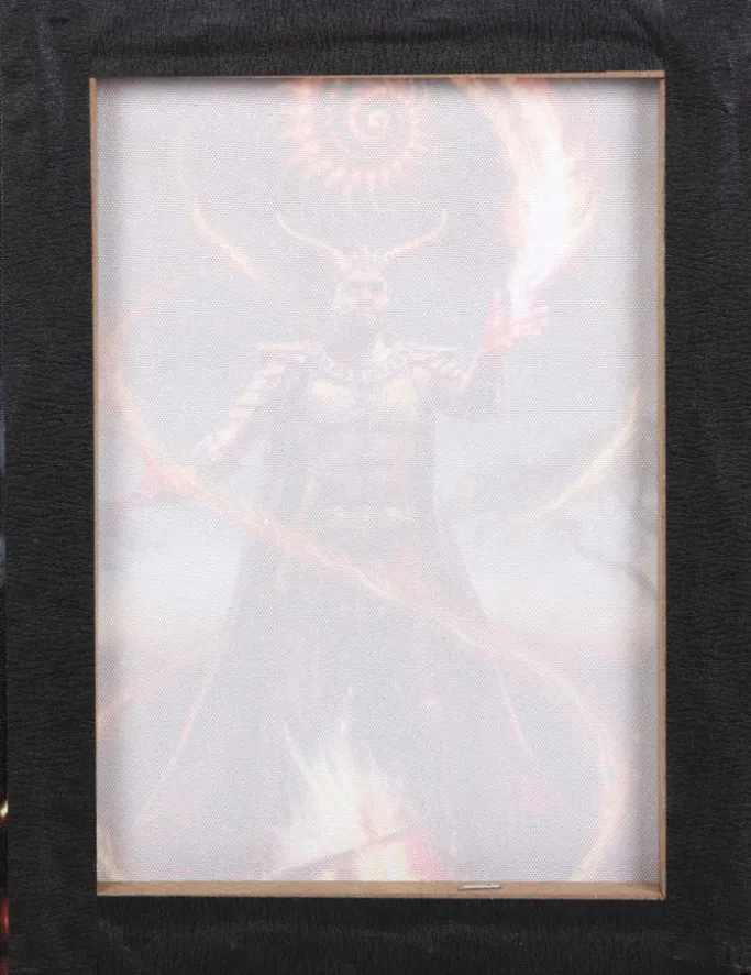 Something Different Anne Stokes Fire Element Wizard Picture