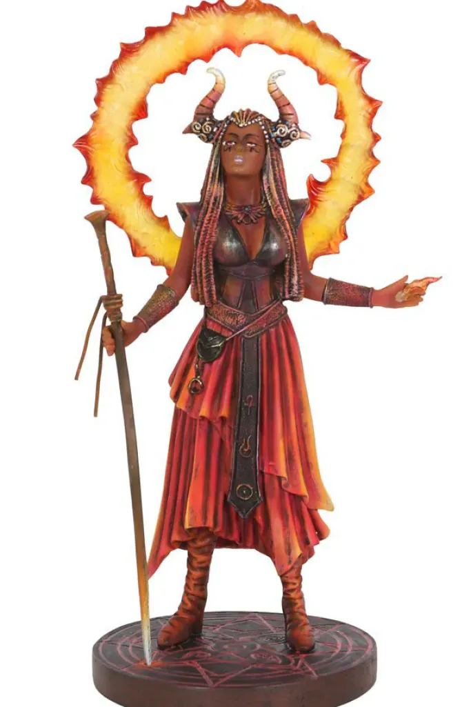 Something Different Anne Stokes Fire Elemental Sorceress Figurine