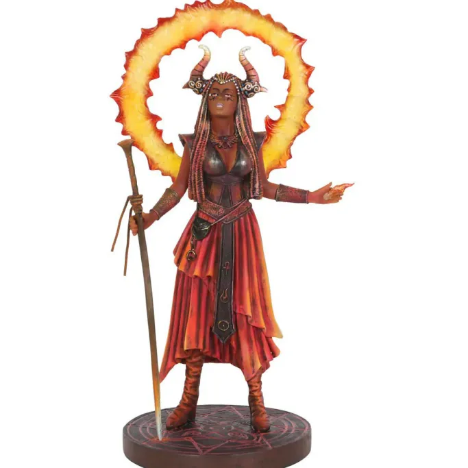 Something Different Anne Stokes Fire Elemental Sorceress Figurine