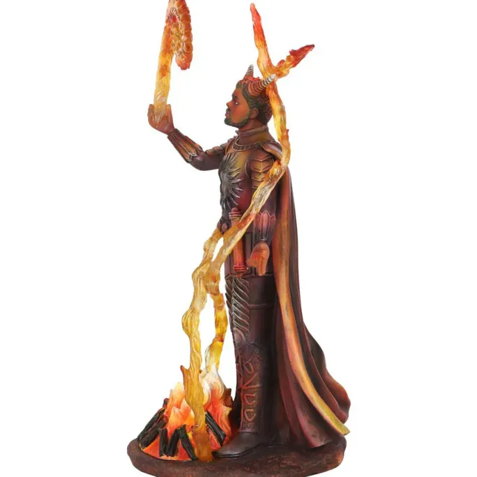 Something Different Anne Stokes Fire Elemental Wizard Figurine