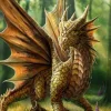 Eastgate Anne Stokes Friendly Dragon Birthday Card