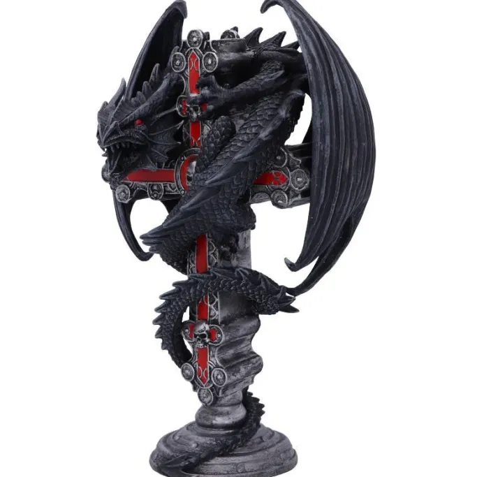 Nemesis Now Anne Stokes Gothic Guardian Candle Holder