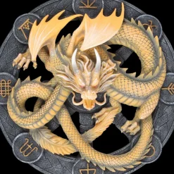 Something Different Anne Stokes Imbolc Dragon Wall Plaque