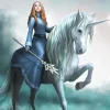Eastgate Anne Stokes Journeys Start Unicorn Card