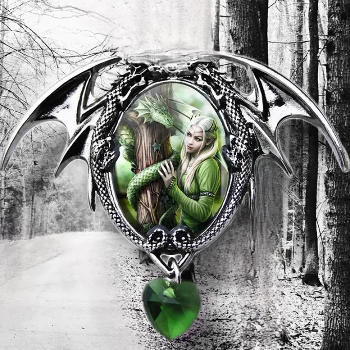 Anne Stokes Jewellery Anne Stokes Kindred Spirits Pendant