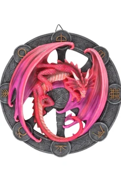 Something Different Anne Stokes Lammas Dragon Wall Plaque