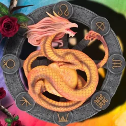 Something Different Anne Stokes Litha Dragon Wall Plaque