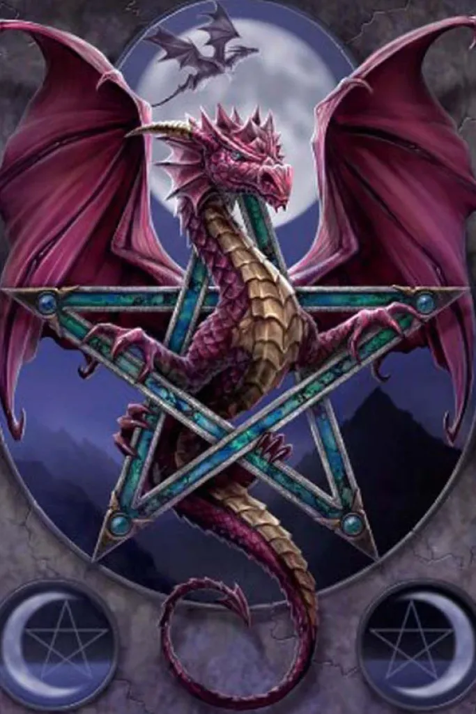 Eastgate Anne Stokes Lunar Magic Greetings Card