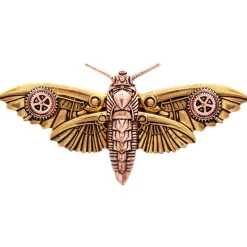 Engineerium Anne Stokes Magradores Moth Brooch Steampunk