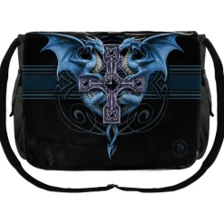 Nemesis Now Anne Stokes Messenger Bag, Dragon Duo Blue/Black