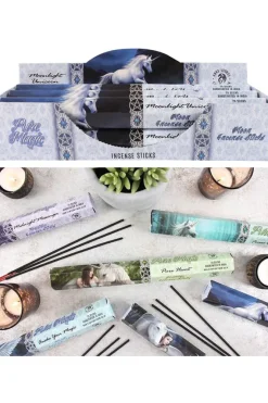 Something Different Anne Stokes Moonlight Unicorn Incense Sticks