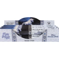 Something Different Anne Stokes Moonlight Unicorn Incense Sticks