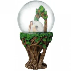 Nemesis Now Anne Stokes Pure Heart Unicorn Snow Globe 18cm