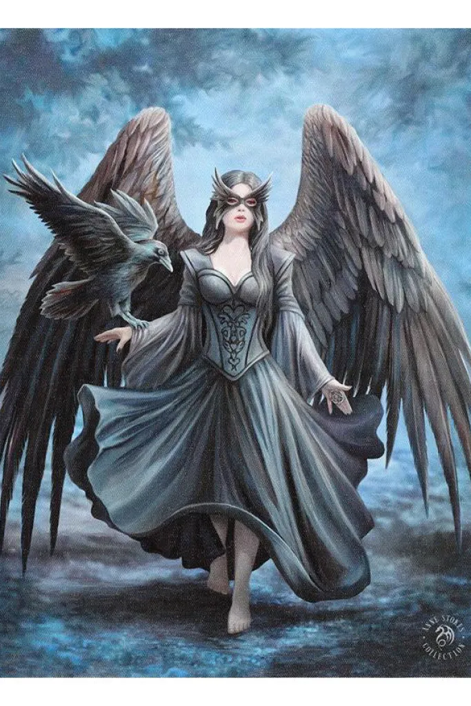 Something Different Anne Stokes Raven Picture