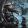 Eastgate Anne Stokes Rock Dragon Card