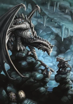 Eastgate Anne Stokes Rock Dragon Card