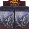 Something Different Anne Stokes Silver Dragon Incense Cones