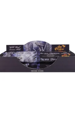Something Different Anne Stokes Silver Dragon Incense Sticks