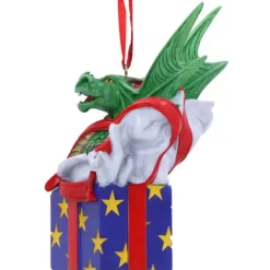 Nemesis Now Anne Stokes Surprise Gift Christmas Tree Decoration