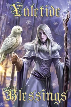 Eastgate Anne Stokes Winter Owl Yuletide Card