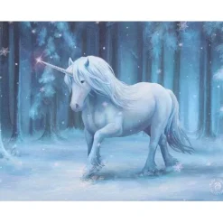 Something Different Anne Stokes Winter Wonderland Unicorn Picture