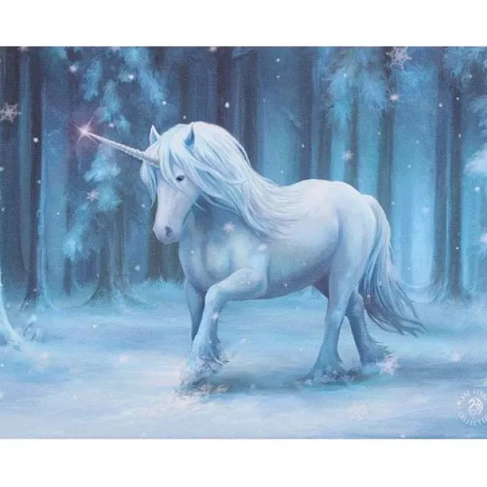 Something Different Anne Stokes Winter Wonderland Unicorn Picture