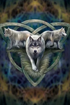 Eastgate Anne Stokes Wolf Trio Card
