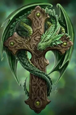 Eastgate Anne Stokes Woodland Guardian Greetings Card