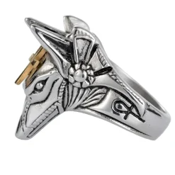 Gothic and Steampunk Jewellery Anubis Ring