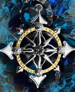 Mystic Kabbalah Archangel Compass Necklace