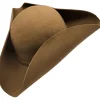 Euro Accessories Army Military Tricorn Wool Pirate Hat