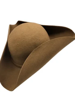 Euro Accessories Army Military Tricorn Wool Pirate Hat
