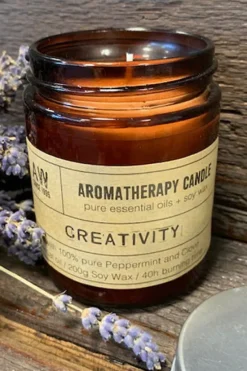 Ancient Wisdom Aromatherapy Candle Creativity
