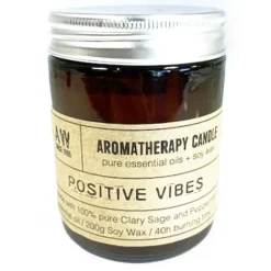 Ancient Wisdom Aromatherapy Candle Positive Vibes
