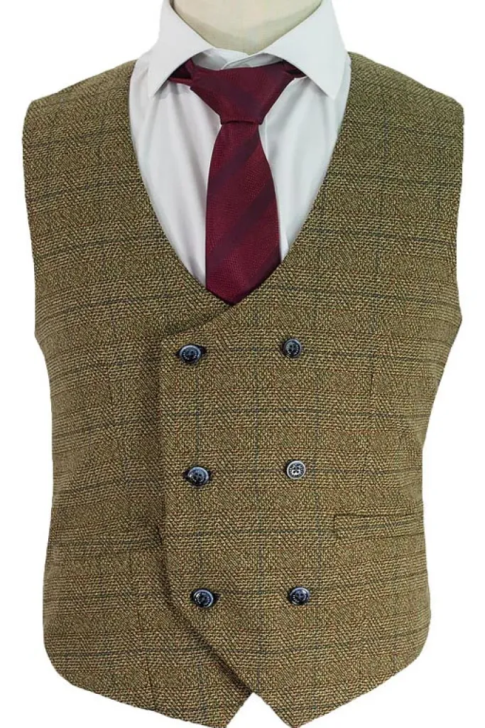 Kaymans Ascari Brown Steampunk Waistcoat (36, 42, 48)