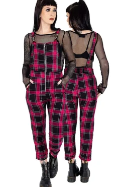 Innocent Clothing Asha Dungarees Dark Pink