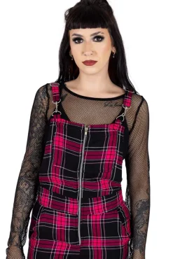Innocent Clothing Asha Dungarees Dark Pink